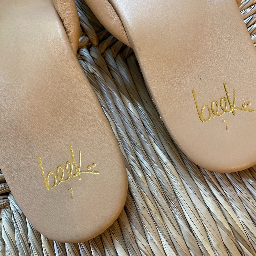 Beek brand Sunbeam Leather Flip Flop Sandal - Picture 6 of 7